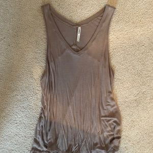 Flowy Tan Tanktop